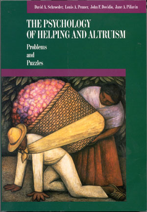 The psychology of helping and altruism textbook cover